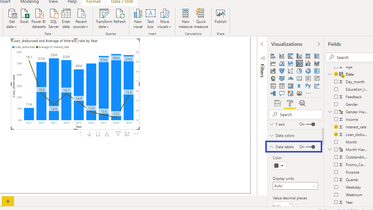 Adding Slicers to a Power BI Report | Pluralsight