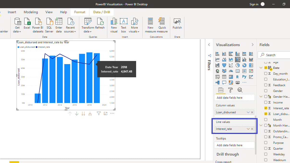 Adding Slicers to a Power BI Report | Pluralsight