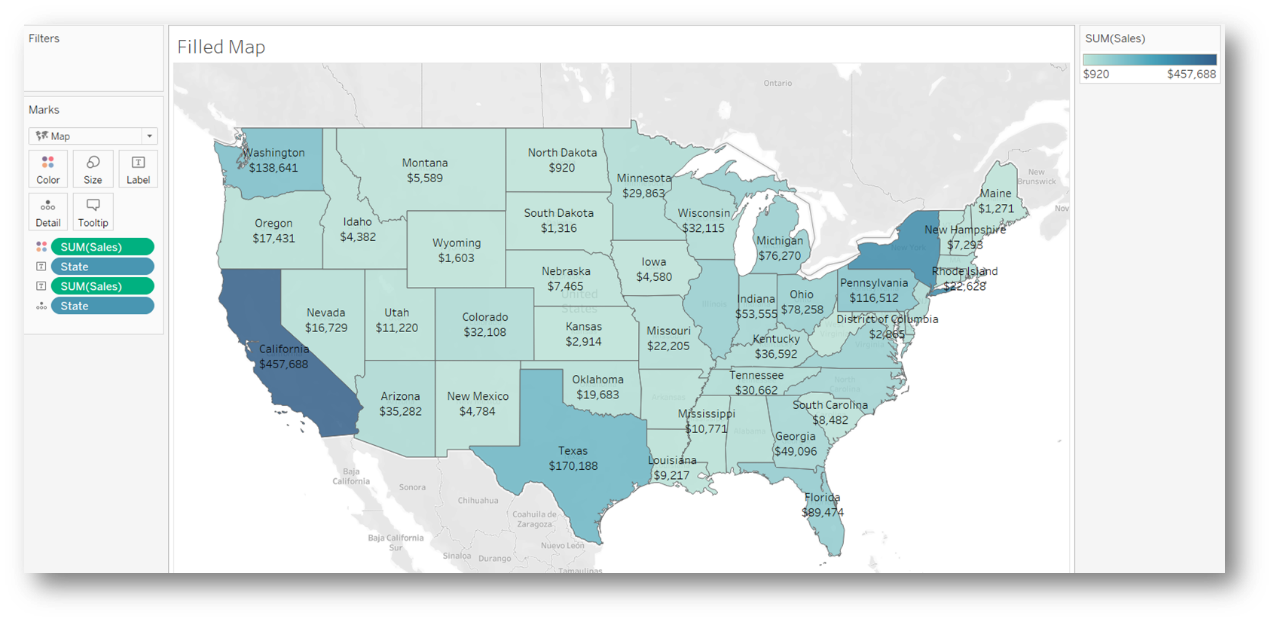 Build Filled Maps in Tableau Pluralsight