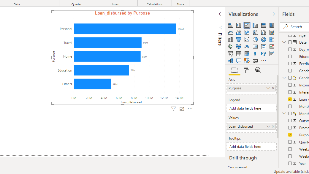 Bar and Column Charts in Power BI | Pluralsight