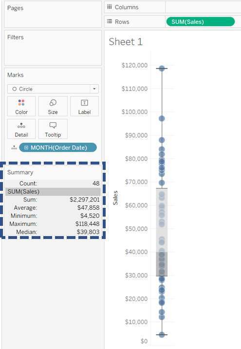 Change position of Summary Card