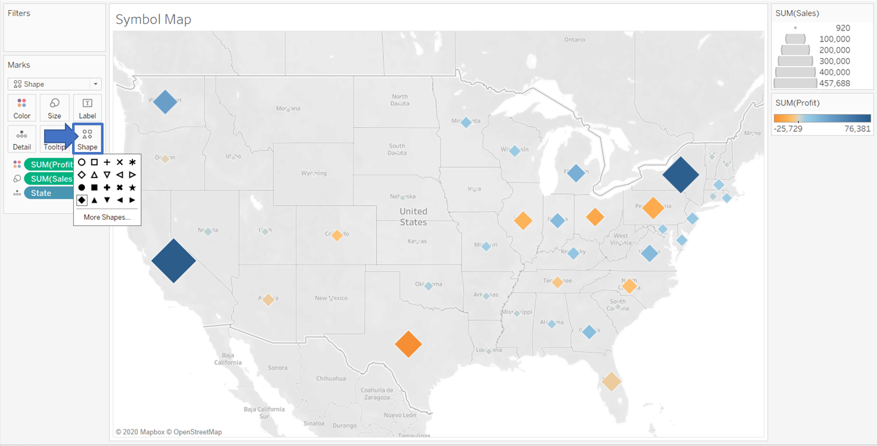 how to create a custom map in tableau