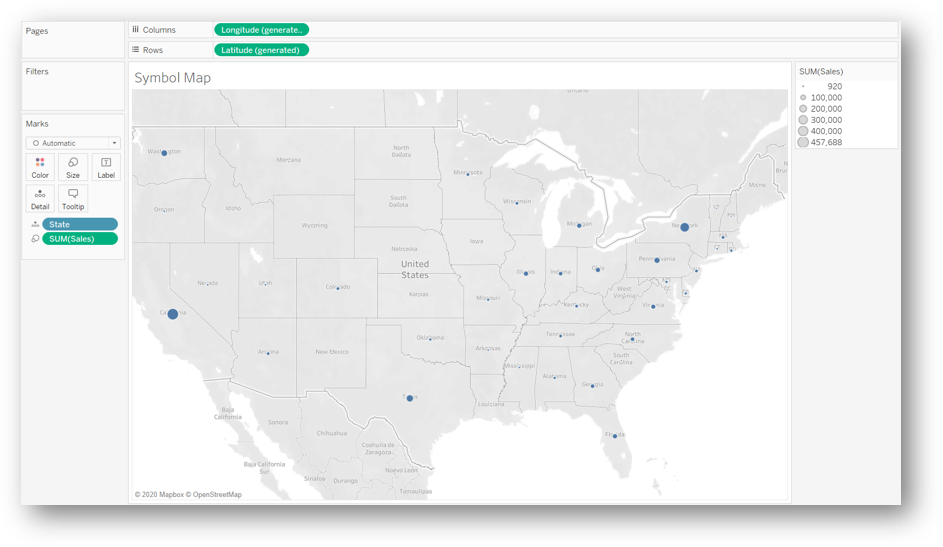 show me symbol map